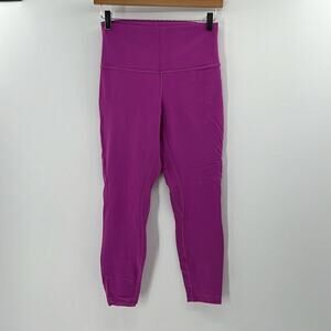 Lululemon Align High-Rise Pant 25" - Vivid Plum - 8